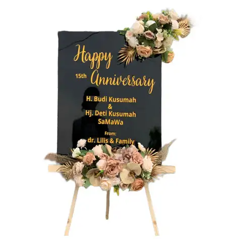 Papan Bunga Akrilik kadugede